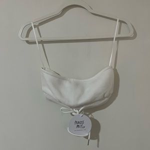 NEW Princess Polly Claudea White Set Top, 0